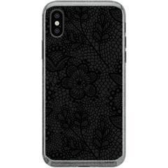 Lace Me Up | Black Floral Case