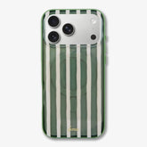 Abstract Stripe Sage MagSafe® Compatible iPhone Case