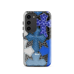 Leather Cross Samsung Case