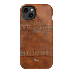 Chocolate Denim iPhone Case