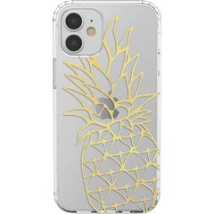 You're a Fine-Apple | Gold Pineapple Clear Case