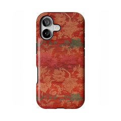 Crimson Tapestry iPhone Case