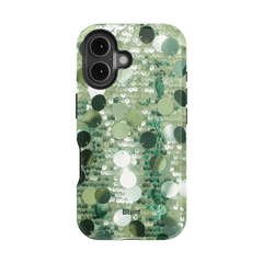 Sage Glitz iPhone Case