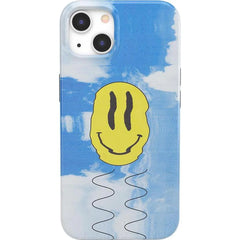 On Cloud Nine | Glitch Smiley Face Case