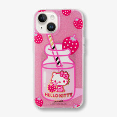 Hello Kitty® Strawberry Milk MagSafe® Compatible iPhone Case