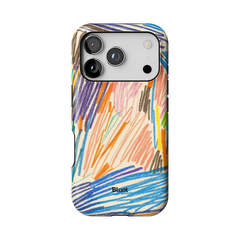 Static Lines iPhone Case
