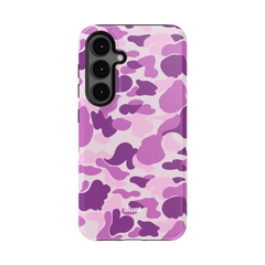 Purple Camo Samsung Case