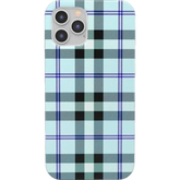As if! | Light Blue Plaid Case