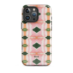 Rose Quartz Grid iPhone Case