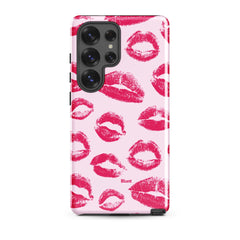 Kiss Me in Pink Samsung Case