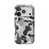 Grey Camo iPhone Case