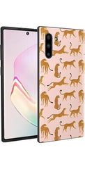 On the Prowl | Pink Leopard Print Samsung Case