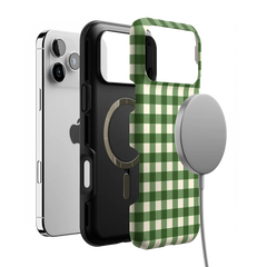 Checked Twice | Green Plaid Case