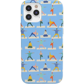 Go with the Flow | Light Blue Yoga Case