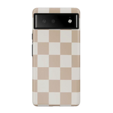 Fit Check | Neutral Checkerboard Google Pixel Case