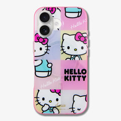 Hello Kitty® Grid MagSafe® Compatible iPhone Case