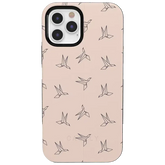 Paper Crane Origami | Beige Pattern