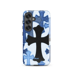 Denim Cross Samsung Case