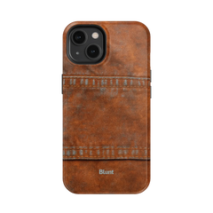 Chocolate Denim iPhone Case