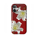 Crimson Lily iPhone Case