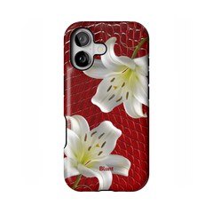 Crimson Lily iPhone Case