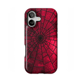 Crimson Web iPhone Case