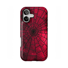 Crimson Web iPhone Case