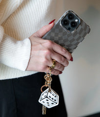 Checkmate Black/Silver MagSafe® Compatible iPhone Case