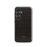 Onyx Croc Samsung Case