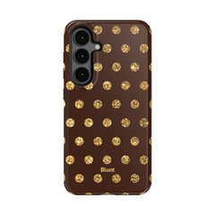Gold Polka Samsung Case