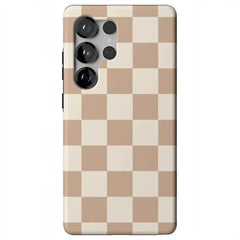 Fit Check | Neutral Checkerboard Samsung Case