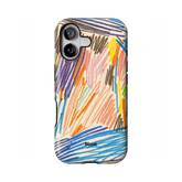 Static Lines iPhone Case