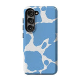 Current MOOd | Light Blue Cow Print Samsung Case