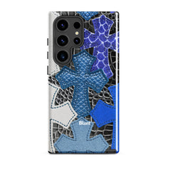 Leather Cross Samsung Case