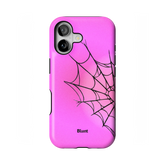 Pink Web iPhone Case