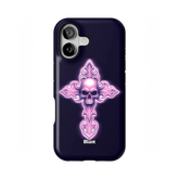 Neon Cross iPhone Case