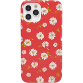 Daisy Daydream | Red Coral Floral Case
