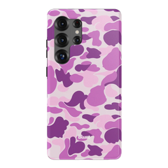 Purple Camo Samsung Case