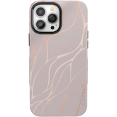 Midnight Ride | Pink and Gold Metallic Waves Case