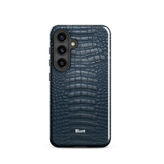 Navy Croc Samsung Case