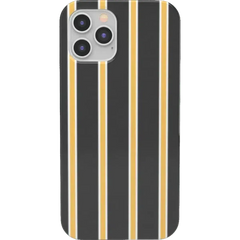 Fine Lines | Mustard Yellow Pinstripe iPhone Case