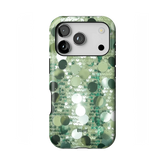 Sage Glitz iPhone Case