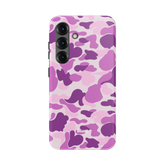 Purple Camo Samsung Case