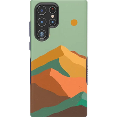 Endless Peaks | Colorblock Mountain Samsung Case