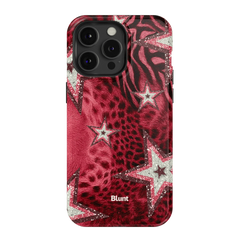 Crimson Starfall iPhone Case