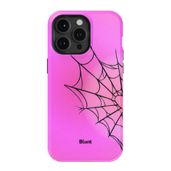 Pink Web iPhone Case