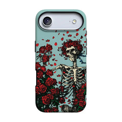 Forever Grateful | Grateful Dead Skeleton Floral Case