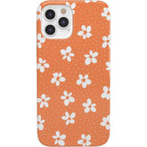 Flower My World | Burnt Orange Floral Case