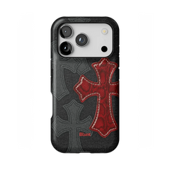 Crimson Cross iPhone Case
