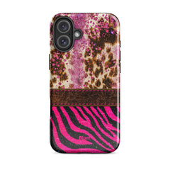 Neon Safari iPhone Case